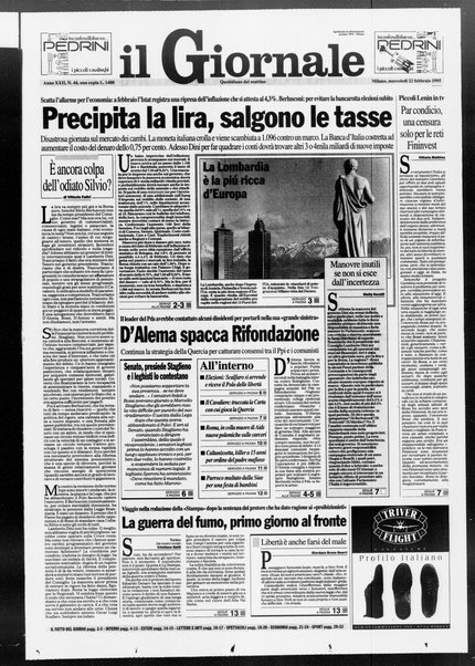 Il giornale : quotidiano del mattino